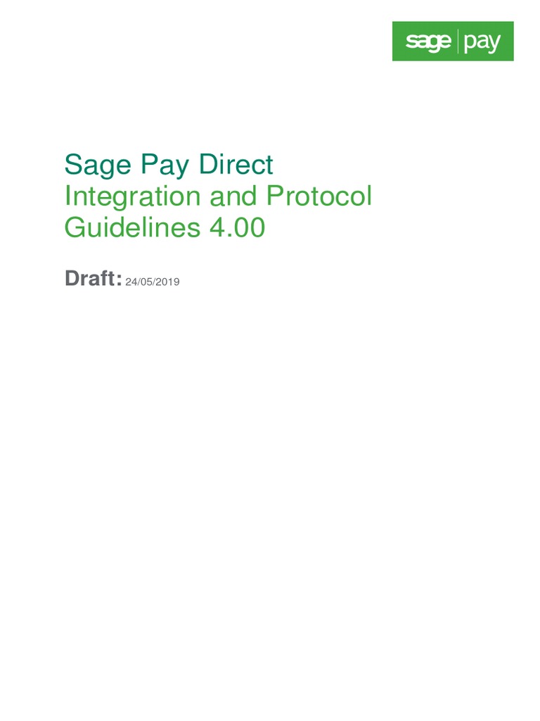 DIRECT Integration and Protocol 4 Guidelines | PDF | Payment Card ...