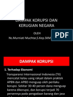 Dampak Korupsi Dan Kerugian Negara