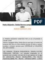 Pedro Alejandro Toledo Barrera Comparte Información Sobre ROBERT KENNEDY 1968