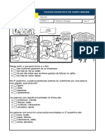 Colégio Adventista de Campo Grande - Português 3o ano 1o bimestre