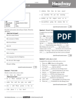 Progress Test 1 Units 1-6: Exercise 1 Personal Information