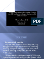 Ppt Keperawatan Komunitas Velia Ayu Dira (183310828)-1