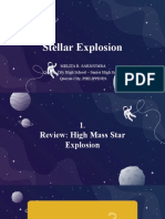 Part 1 Stellar Explosion