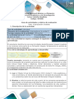 Guía de Actividades y Rúbrica de Evaluación - Unidad 3 - Reto 4 - Autonomía Unadista