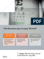 IELTS MOCK TEST