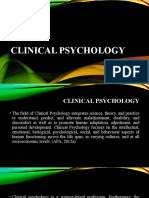 Clinicalpsychology X