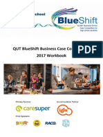 Qut Blueshift Business Case Competition 2017 Workbook
