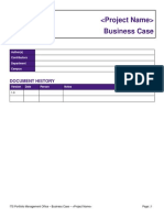 Business Case: Document History