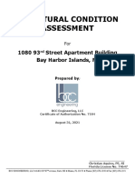 Inspection Report For Apartment Building at 1080 93rd St. in Bay Harbor Islands