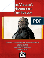 Pirate Gonzalez - The Villain's Handbook - The Tyrant