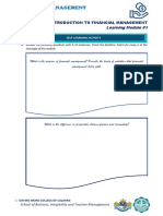 FM PROF1 - Module 1 - Assignment