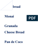Bread Name