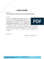 Carta Poder - Conciliacion