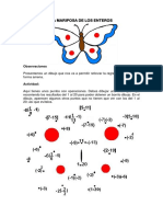 La Mariposa de Los Enteros: Observaciones