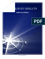 2010 Health Care Reform - Survey Results