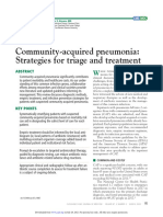 Community-Acquired Pneumonia: Strategies For Triage and Treatment