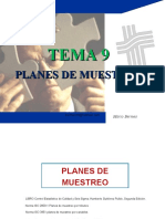 Tema 9 Planes de Muestreo