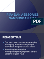 Materi VI Pemilihan Pipa Air Bersih