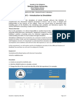 Medalla, Maisy Rommela Group2 LAB 1 Introduction To Simulation