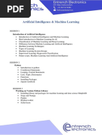 Artificial Intelligence & Machine Learning1