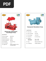 Texmo Selection Chart | PDF | Pump | Manufactured Goods