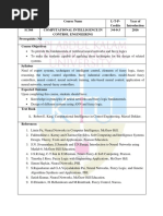 IC368 Computational Intelligence in Control Engineering