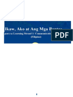 ALS Ikaw Ako at Ang Mga Bantas For Learner