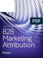 B2B Marketing Attribution: The Cmo'S Guide To