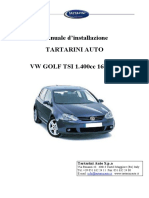 VW Golf 1.4tsi Cax