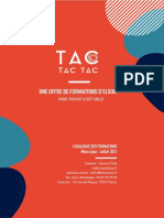 Formations Tac 2021-2022