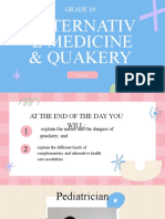 Alternative Medicite & Quakery - 10