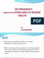 Radio Frequency Identification and Its Reader Circuit: B.Jayasuriya