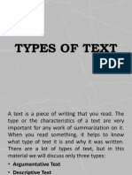 11-Types of Text