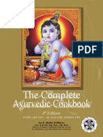 The Complete Ayurvedic Cookbook: 4 Edition