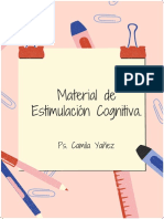 Material de Estimulacion Cognitiva y Funciones Ejecutivas
