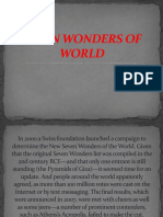 Seven Wonders of World
