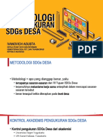 AD Metodologi dan Pengukuran SDGs Desa