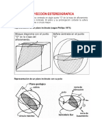 Proyección de Un Plano - Cuñas y Falsillas