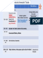 Agenda S5