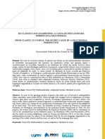 Do Clássico Aos Quadrinhos: A Causa Secreta Sob Uma Perspectiva Multimodal