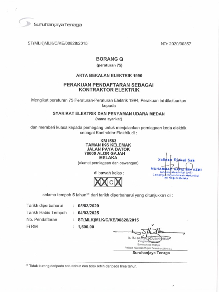 Suruhanjaya Tenaga | PDF