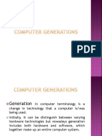 Computer Generations