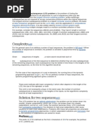 Complexity: Prefixes