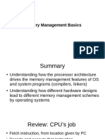 9.memory Management Basics
