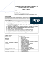 Syllabus General Chemistry