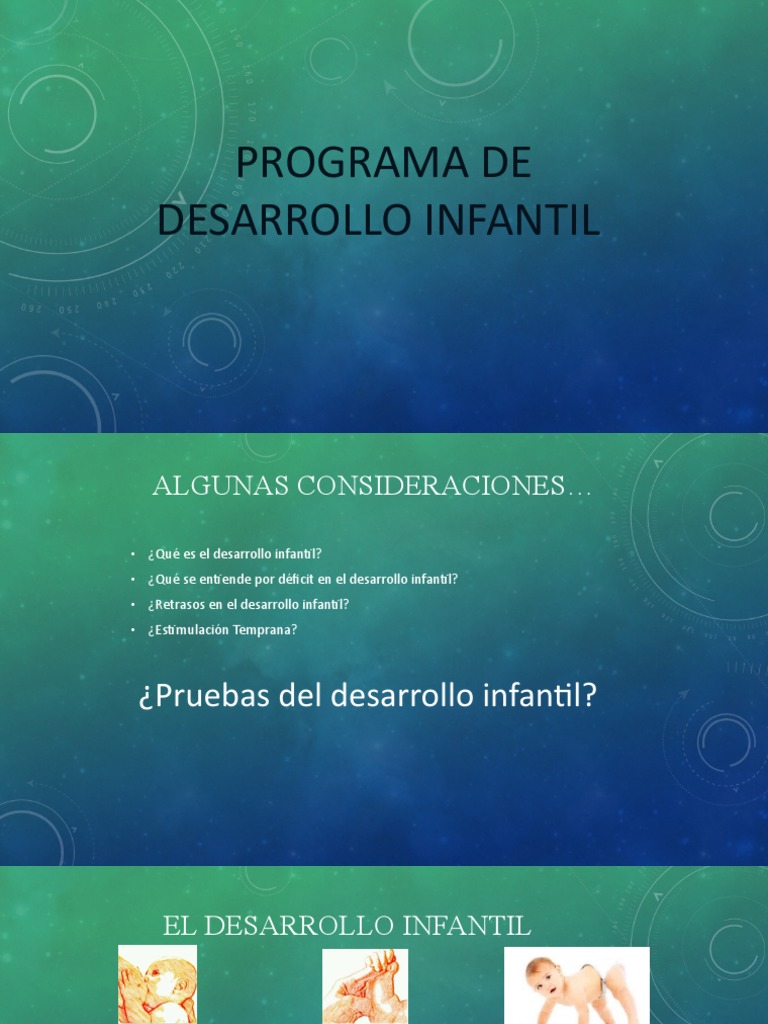Hitos y Evaluación del Desarrollo Infantil | PDF | Las emociones ...