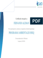 CertificateOfCompletionCURSO AMBIENTAL