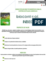 Producción de insectos benéficos para el control de plagas agrícolas