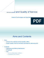 Multicast and Quality of Service: Internet Technologies and Applications