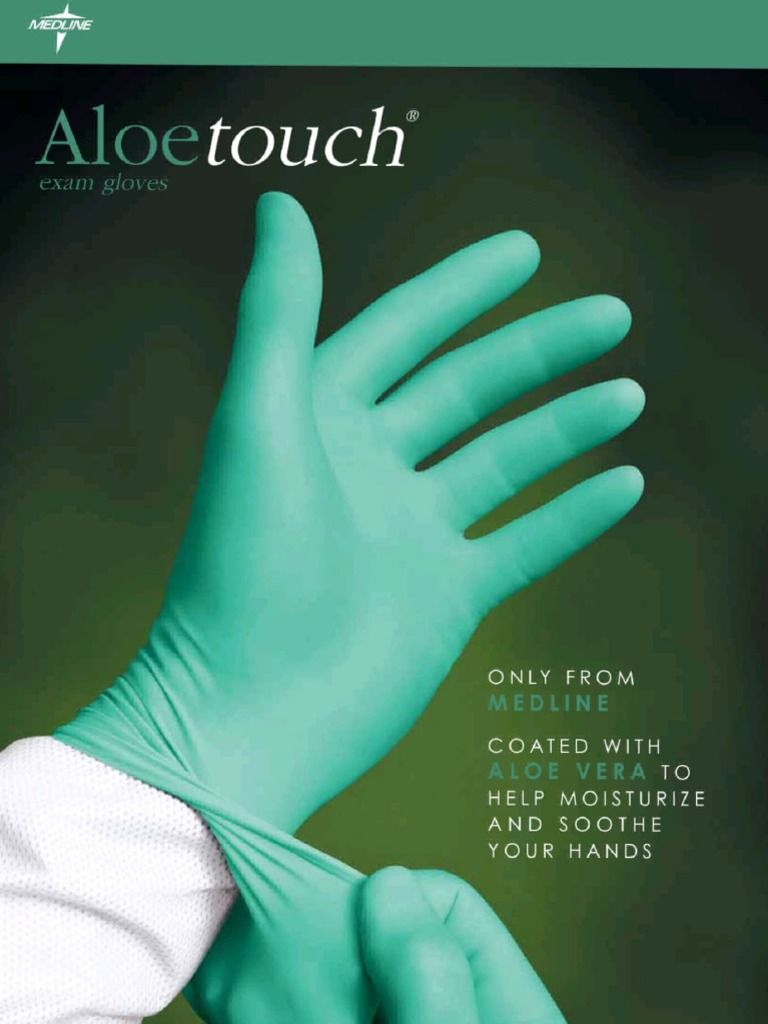 Nitrile Gloves Chemo Extended Cuff AloeTouch PDF Glove